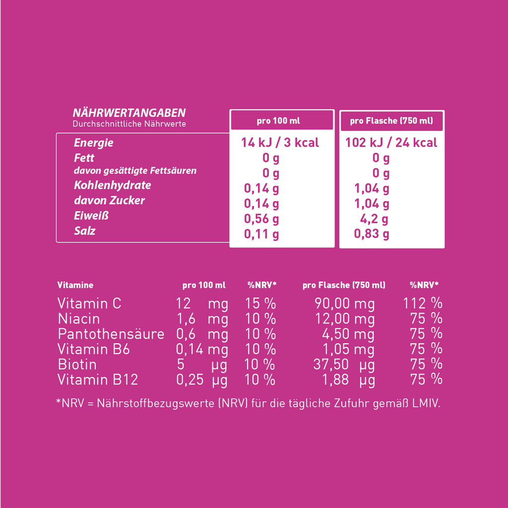 Muskel Wasser BERRY BOOST
